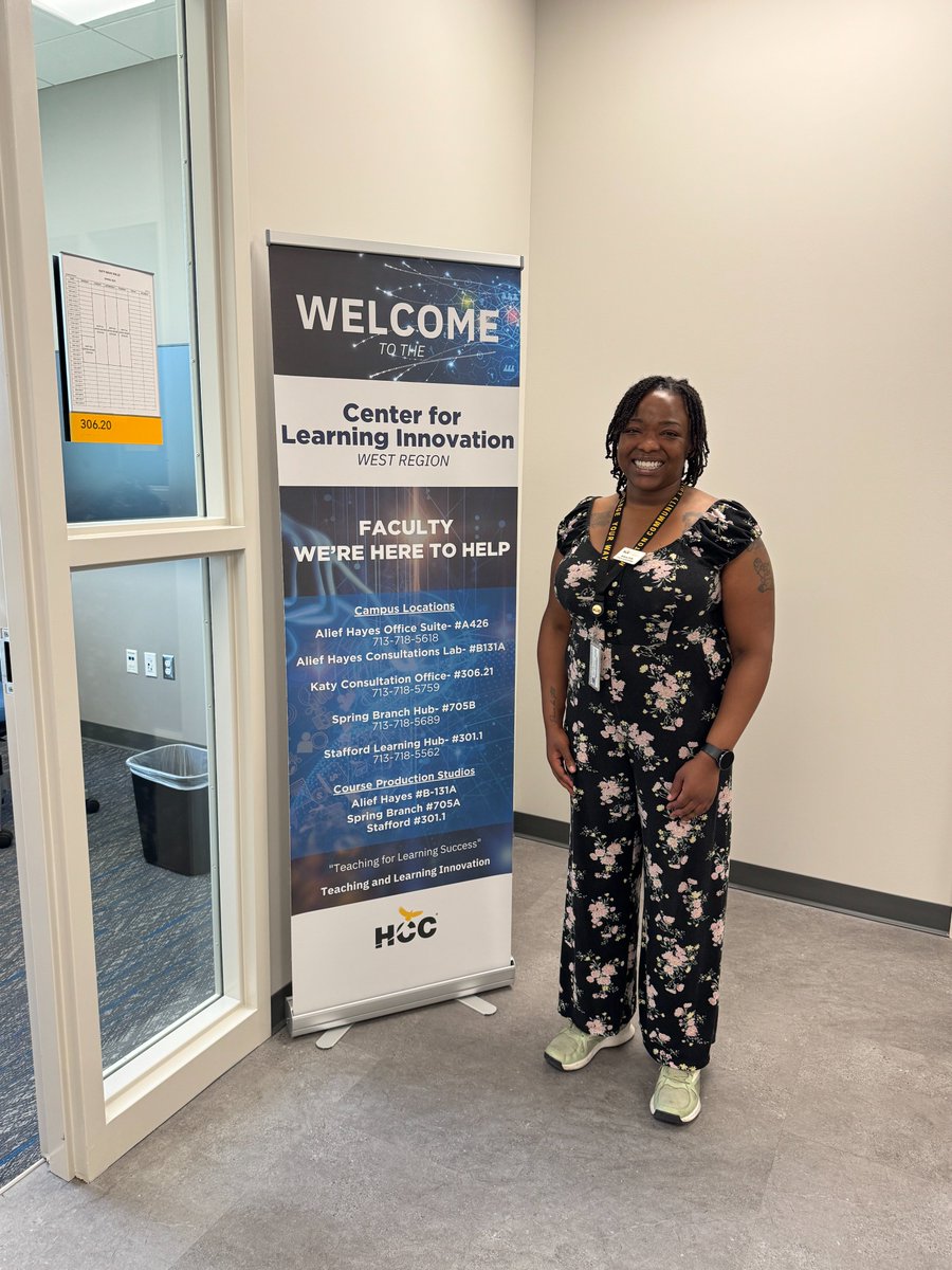 Today I had the pleasure of meeting part of my team -April, Ayanna, Fabeola, Manijeh, Elijah &amp; Jeremiah. This talented group is eager to help faculty integrate technology into their teaching. I’m excited to support them in my new role &amp; look forward to all the great things ahead!