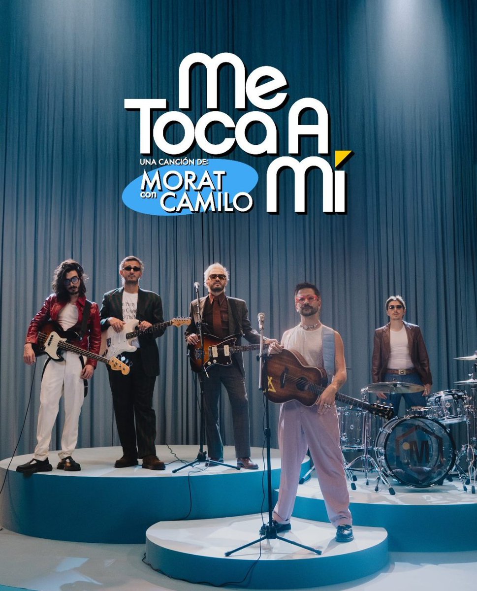 lasgafasdevilla's tweet image. POOOOR FIN TENEMOS NUEVA CANCION DE MORAT JUNTO A CAMILO!!! ESTOY GRITANDOOOO