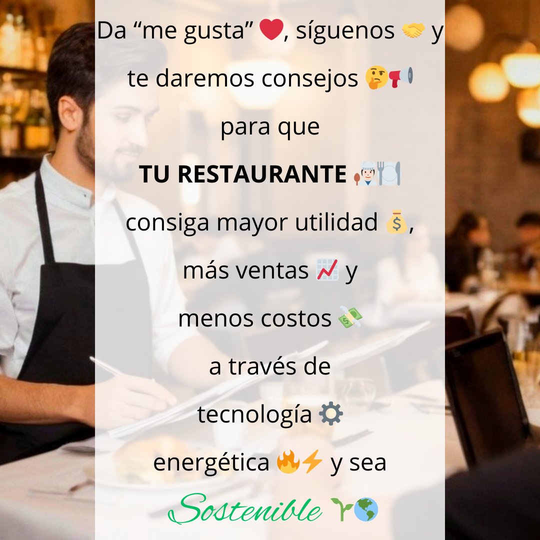 Tu Restaurante Sostenible tweet media