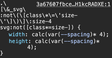 saoticm's tweet photo. @shadcn Where did you set the icon sizes? I was going through your code and couldnt find it in global or theme css https://t.co/MU2PQsEv0h