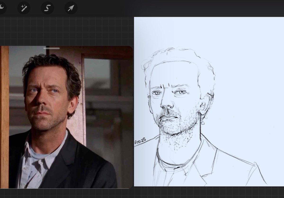 late night sketch
#HouseMD