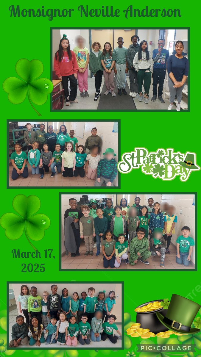 MNASchool's tweet photo. Wearing our Green for #StPatricksDay
🍀 
@CCSD_edu https://t.co/GeEK6HoHHq