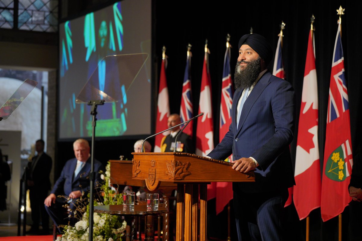 PrabSarkaria's tweet image. It was an honour to be sworn in once again as #Ontario’s Minister of Transportation!
Under the leadership of Premier @fordnation, we will continue to build the highways and transit infrastructure Ontario needs to reduce gridlock and get people where they need to go—faster.…
