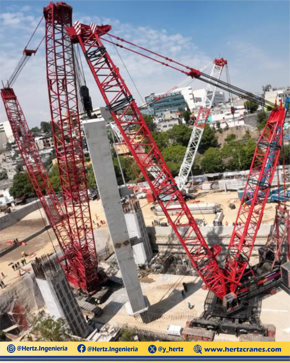 Elegir adecuadamente las grúas es importante para garantizar seguridad y éxito en tu proyecto. Por eso nos enfocamos en tus necesidades y te asesoramos para elegir correctamente.
CONTÁCTANOS para más información.
hertzcranes.com
#HertzIngenieriayServicios #heavyequipment