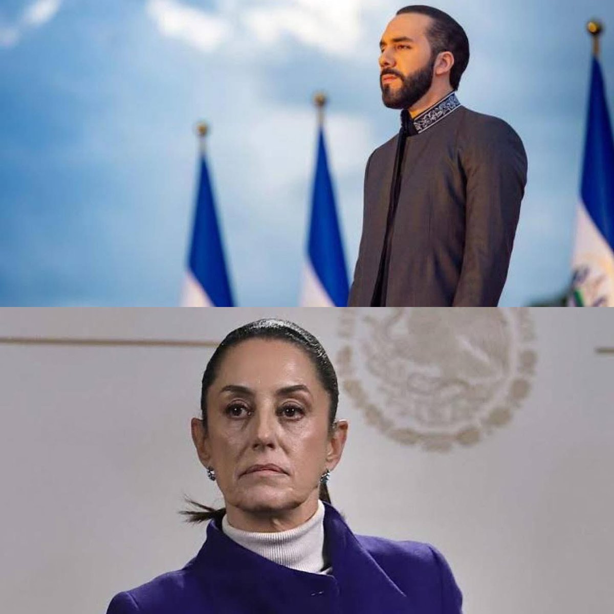 defense_civil25's tweet image. 🚨Update: El Salvador President Nayib Bukele said this about the Mexican government - 

"When a criminal organization grows unchecked and takes over entire territories like Mexico, it's because it has allies in power. Their message is direct and forceful: if a government can't…