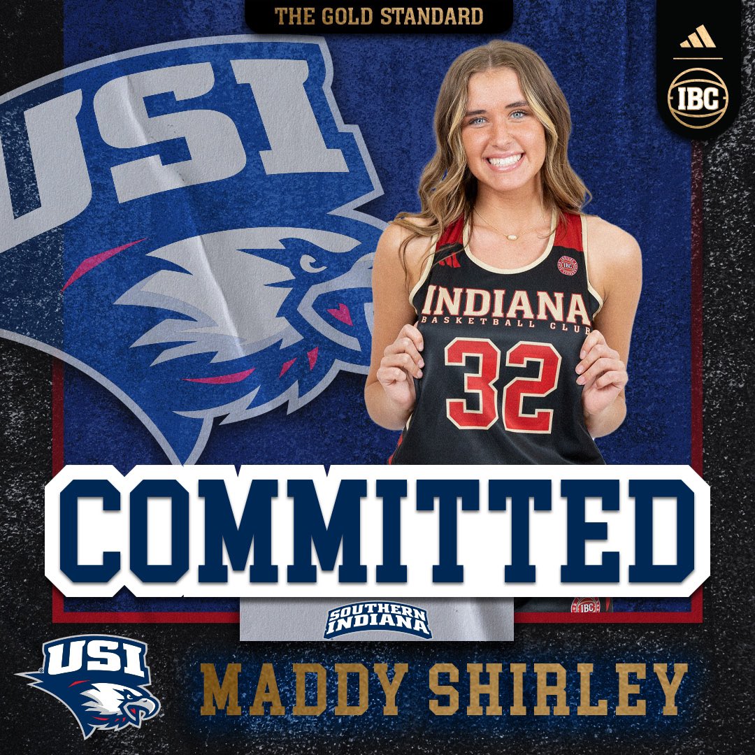 Indiana Basketball Club 17U 3SSB (@ibc17u3ssb) on Twitter photo Some commitments deserve a second celebration! <a href="/MaddyShirley51/">Maddy Shirley</a> made her college decision a while ago, but we just want to take a moment to remind everyone how special she is. A relentless competitor, a great teammate, and an even better person. <a href="/usiwbb/">USI Women’s Basketball</a> got a good one! Some commitments deserve a second celebration! <a href="/MaddyShirley51/">Maddy Shirley</a> made her college decision a while ago, but we just want to take a moment to remind everyone how special she is. A relentless competitor, a great teammate, and an even better person. <a href="/usiwbb/">USI Women’s Basketball</a> got a good one!