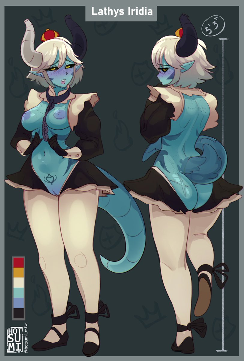 LichLordChett's tweet photo. @VestaVice @Xainetheheretic its lathys, my dragon girl oc https://t.co/03BBK1JMRl