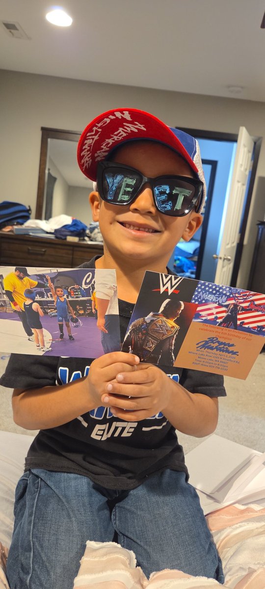 GrandesFritos's tweet photo. @CodyRhodes @WWEUsos this guy wouldn't leave me alone until I invited you to his Bowling Birthday party in Moses Lake, WA on April 4th. If you have some time to send my son Bryce a shout out he would love that. https://t.co/yA1bJbRg4T