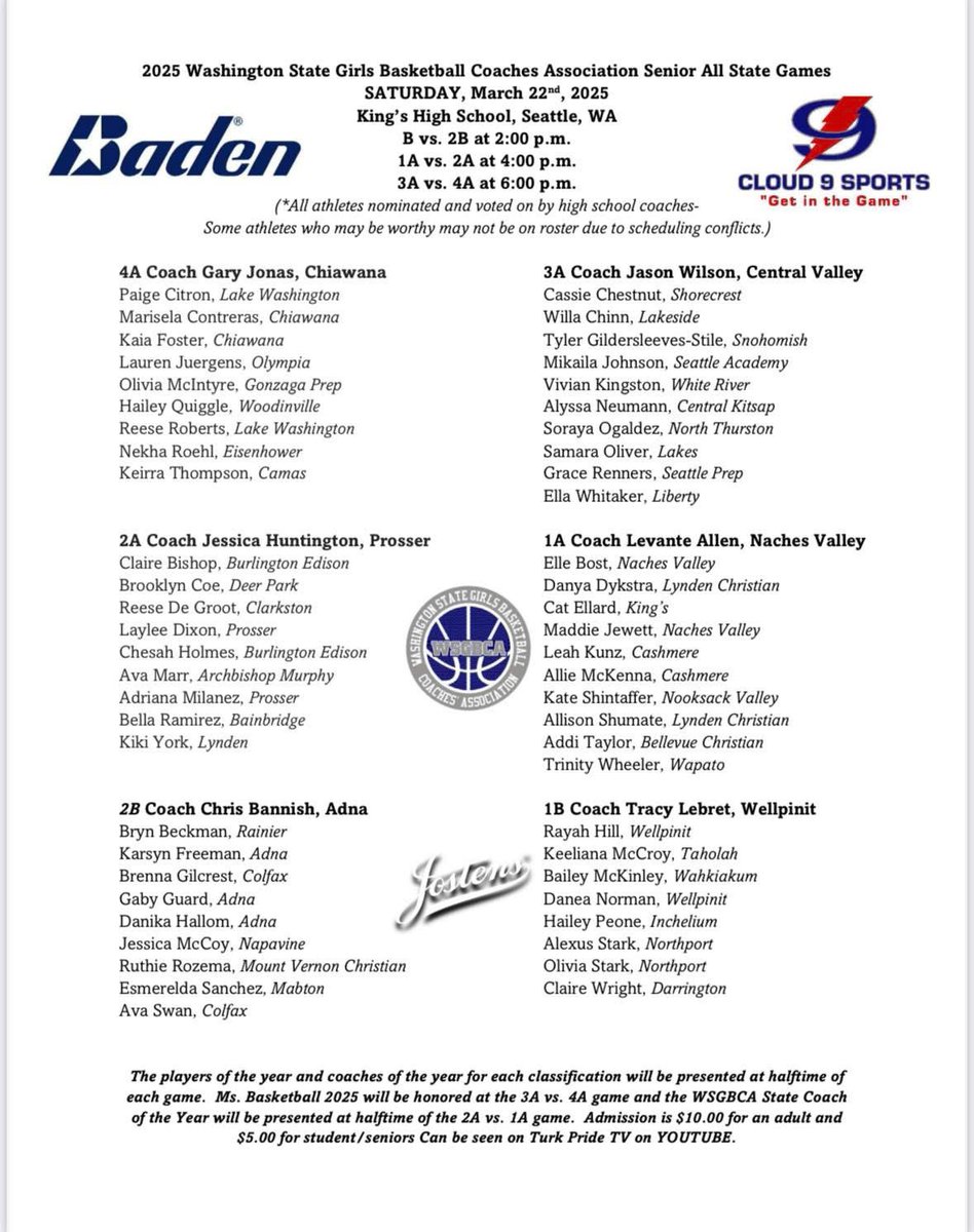 Catch <a href="/jhunt_32/">Jessica</a> as she was chosen to coach the 2A Girls All-Star Team featuring Prosser’s own <a href="/llayylee11/">laylee</a> &amp; <a href="/adrianam1225/">adriana</a> among others. Game will be played this Saturday March 22 at 4pm. Can be seen on YouTube.com @ Turk Pride TV. Go Mustangs!
