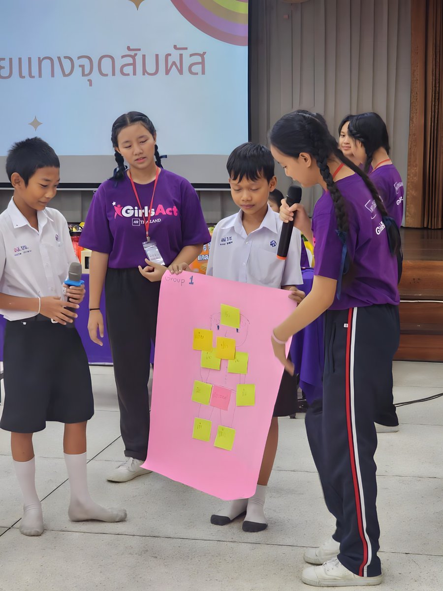 After an inspiring skills training in Bangkok, we visited two of our Girls Act programs in Thailand. We saw first hand how Girls Act leaders are stepping up and becoming the change-makers of tomorrow! 🌟🇹🇭