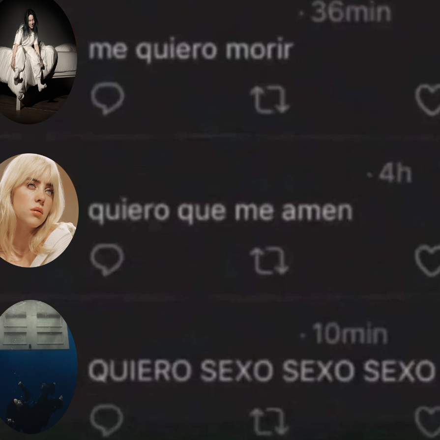 la discografia de billie: