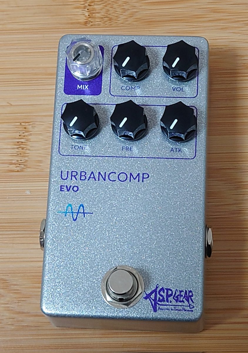 A.S.P.GEAR URBANCOMP EVO

リニューアルします！

前URBANCOMP EVOのミックス回路・電源回路を再調整し、よりコンプ・トーンの綿密な調整が可能になりました。

こちらも横浜ミュージックスタイルにもお持ちします！

#yms_2025