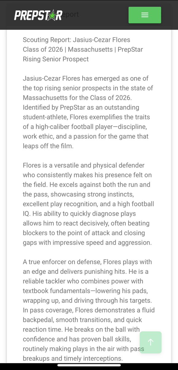 5Jcflores's tweet photo. Still more work💪🏼🏈 https://t.co/Bpd0PLLrSD