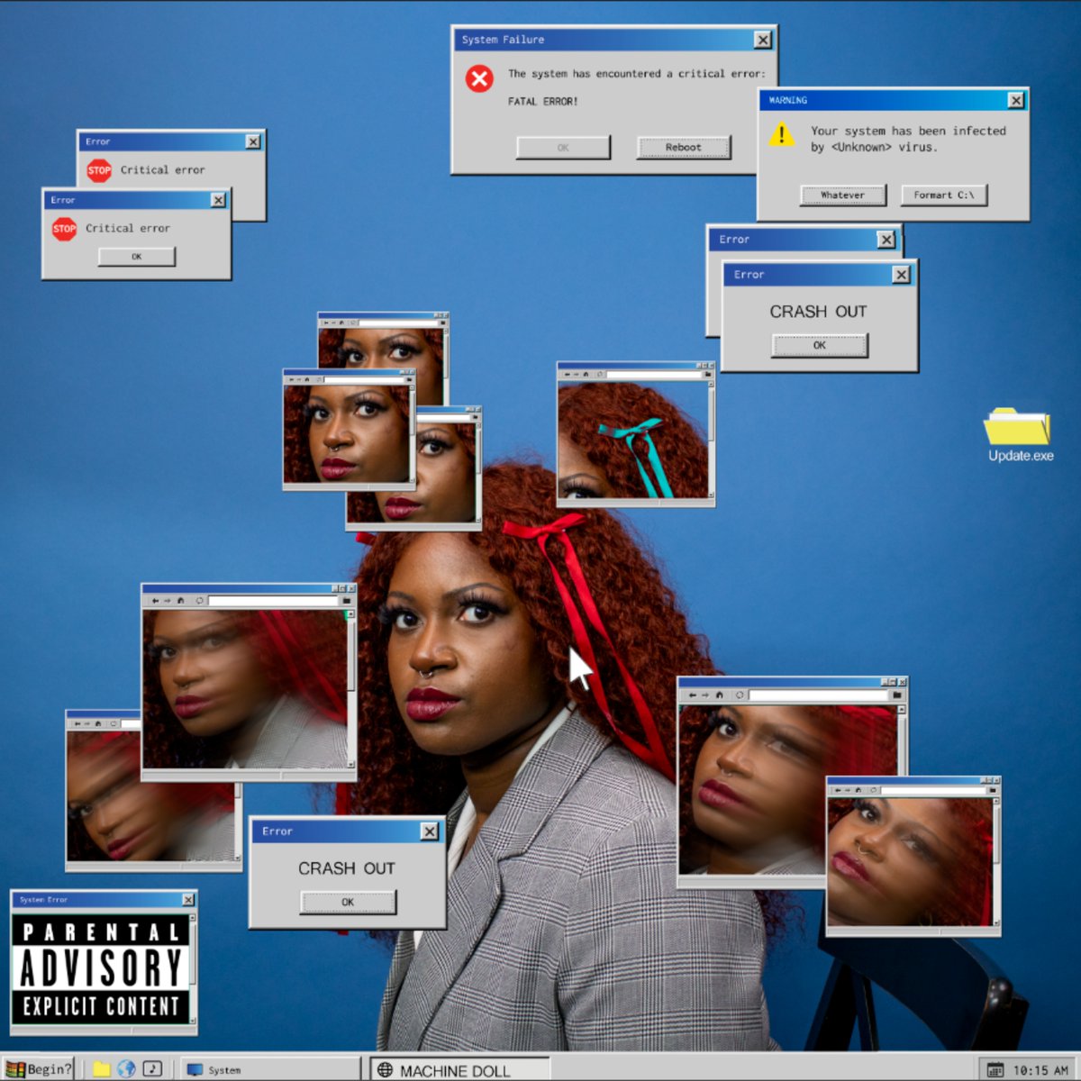 1000 sleepless nights. 1000 versions. 1000 breakdowns. Every distortion, every lyric, every moment of doubt—I poured it all into this. CRASH OUT isn’t just music. It’s a statement. A movement. A warning. ⚠️💥

It’s almost time. Stay locked in. ⏳