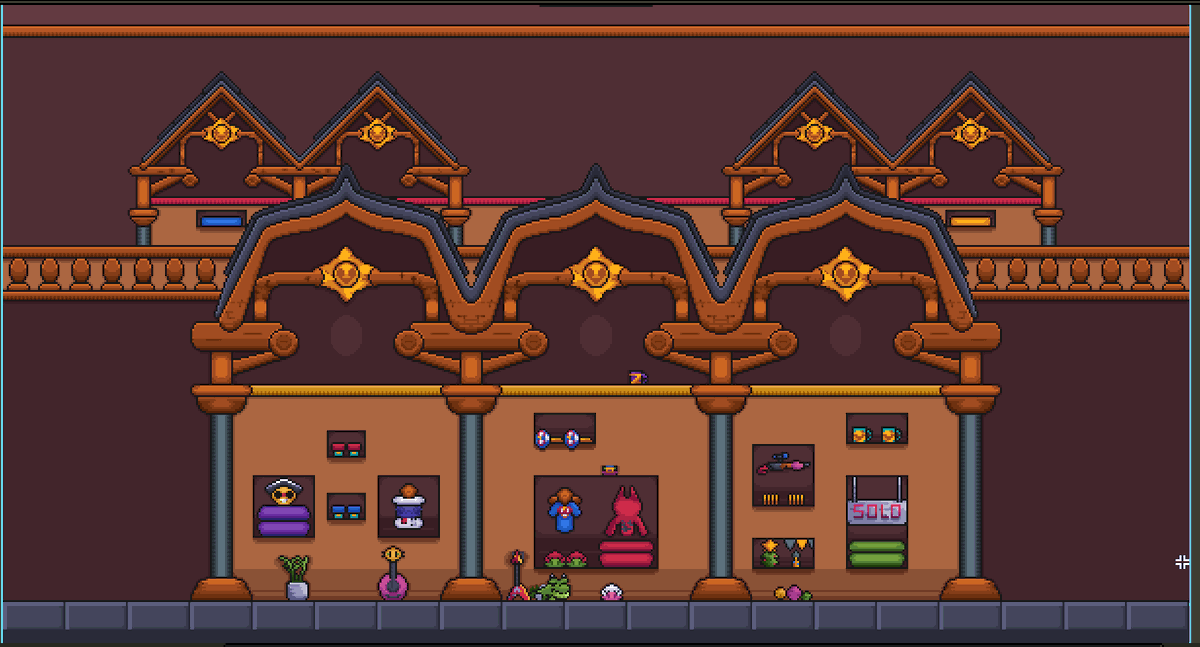 ChariVT's tweet photo. Tercer rework que le toca al BG de Starr Park, prometo que es la ultima vez que muestro esta ambientación💧🦊
#BrawlStars #BrawlStarsArt #pixelart #MBGS https://t.co/XXQ839Tpiw