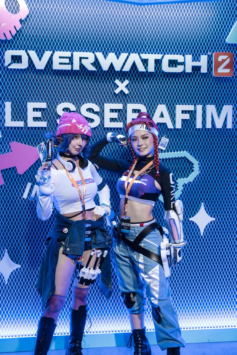 RT @PlayOverwatch: The Overwatch 2 x @le_sserafim Livestream Event