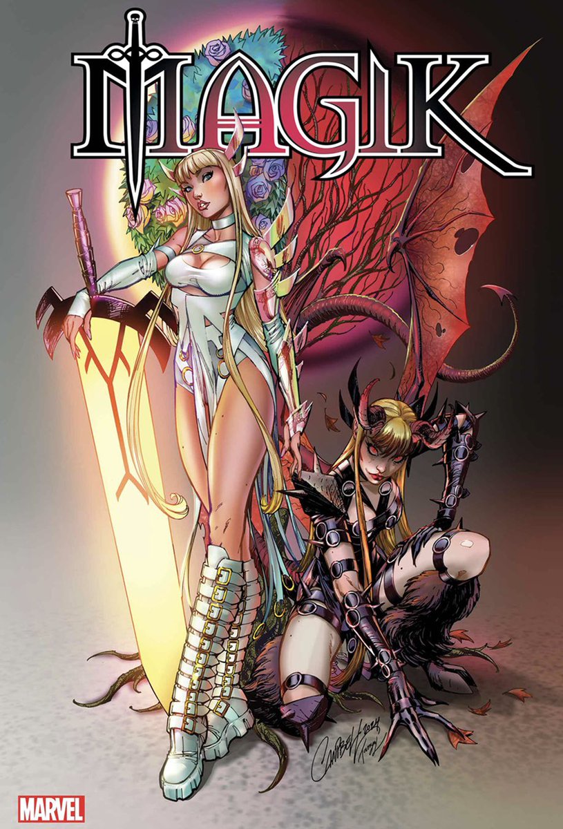 「Out Today at comic shops Everywhere! And」|J. Scott Campbell♠️🎨のイラスト