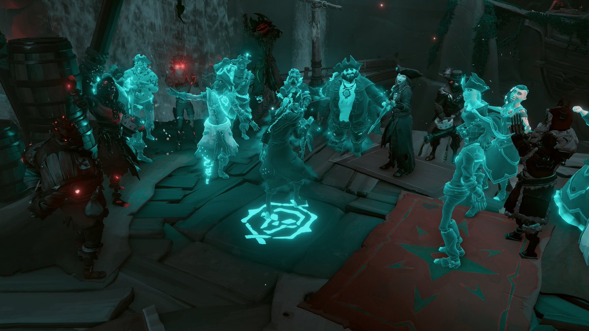 A new member has joined, party time!
Theme: Celebratory Scenes

#SoTShot
<a href="/SeaOfThieves/">Sea of Thieves</a>
#SeaOfThieves