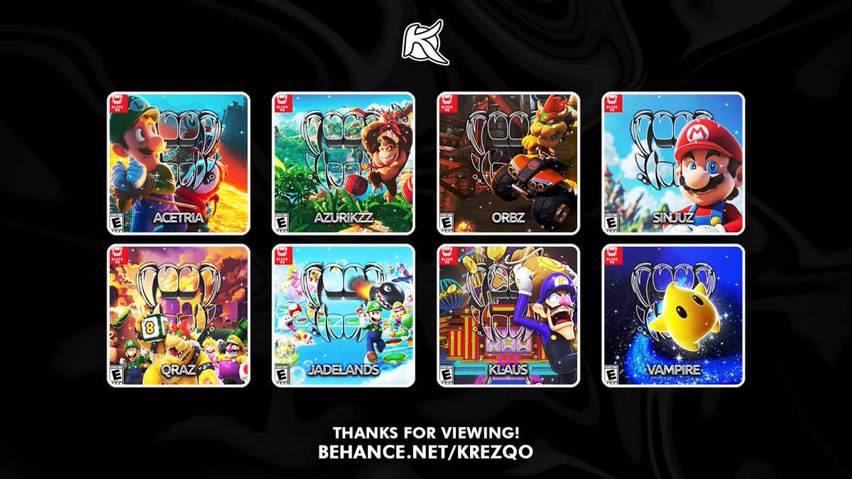 Avi Collection For @BleedHQ_ 

DMs Always Open!
Support Is Appreciated!
More Of My Work: behance.net/krezqo