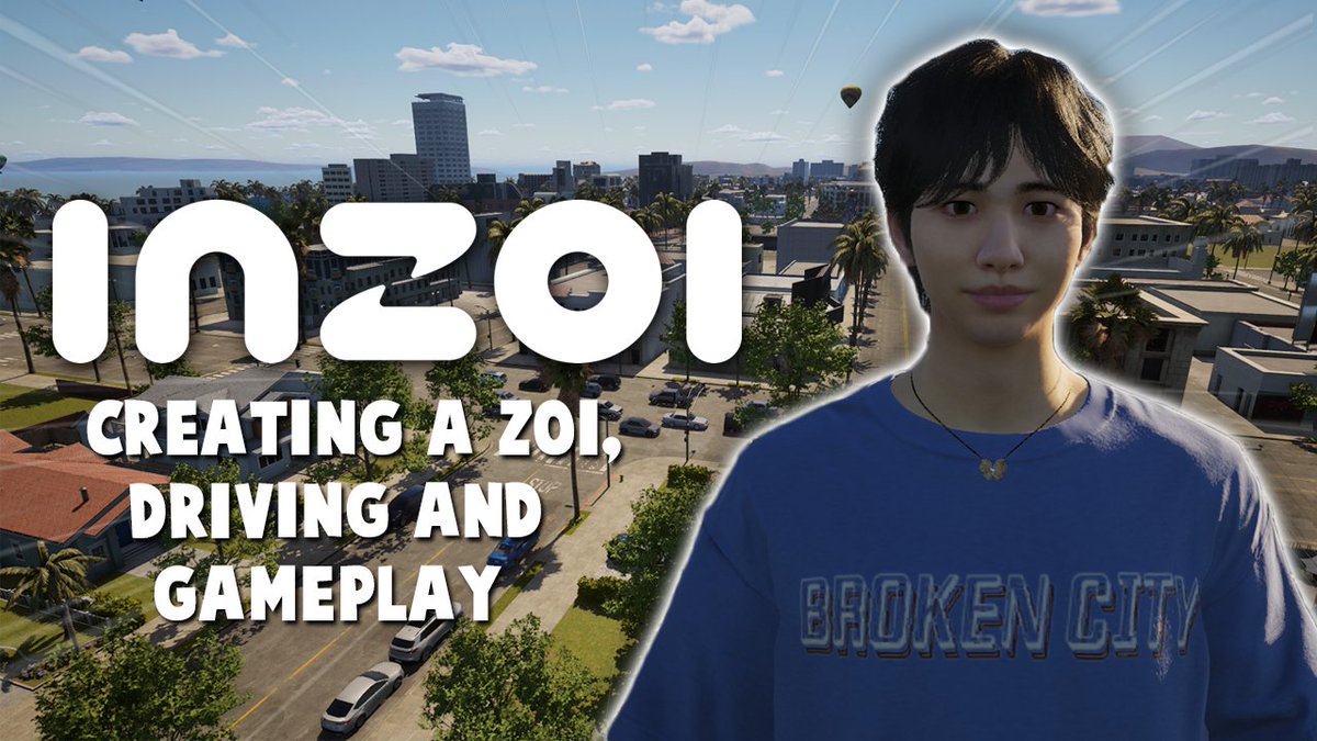 WOOO, I am grateful and super lucky to have gotten early access to an upcoming open world Life Simulation game called Inzoi! It's like Sims/GTA/Bloxburg but super realistic heheh. imma build a house here soon
youtube.com/watch?v=TXy6tB…