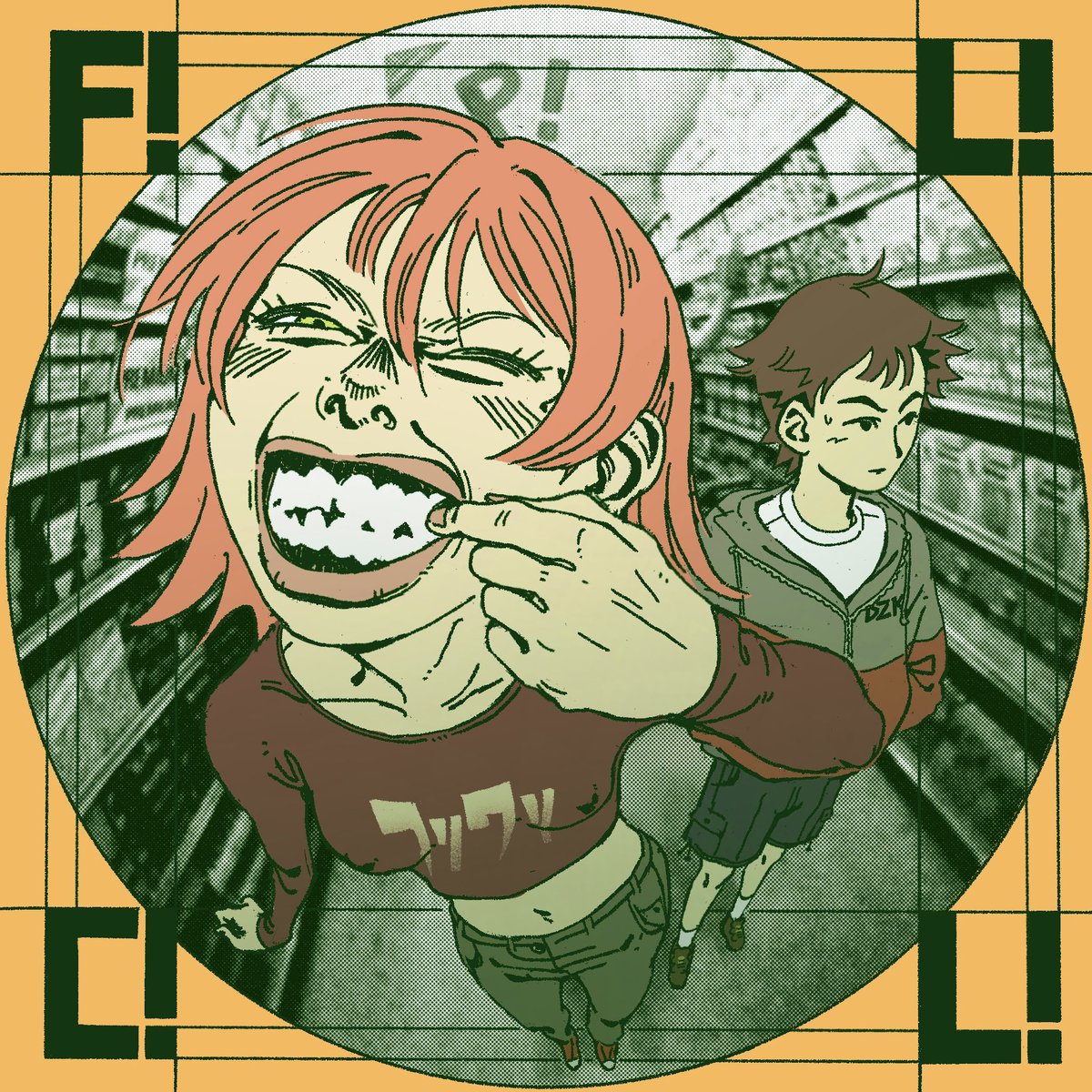 Dizzy_DZK's tweet image. #flcl #foolycooly