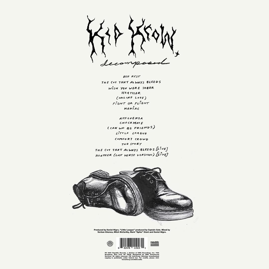 comfortcgray's tweet image. conan gray. kid krow.