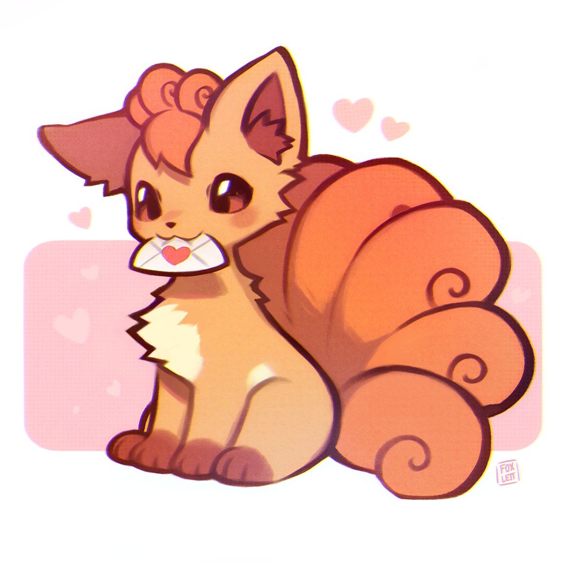 vulpix has a letter for you 💌