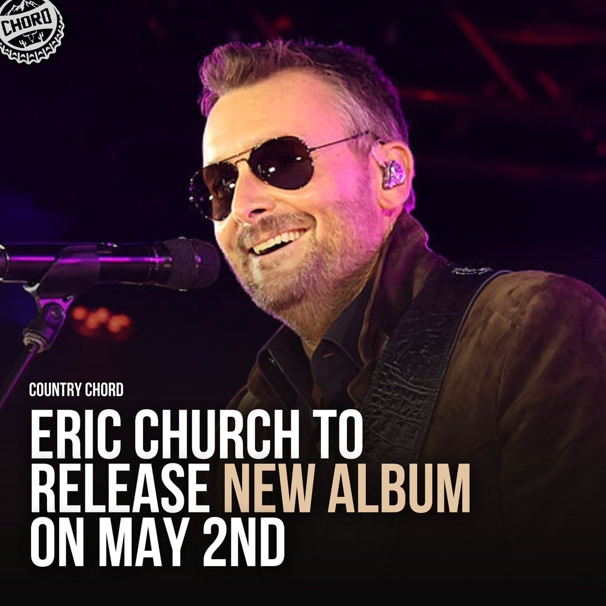 “Evangeline vs. The Machine” by <a href="/ericchurch/">Eric Church</a> out on May 2nd.
