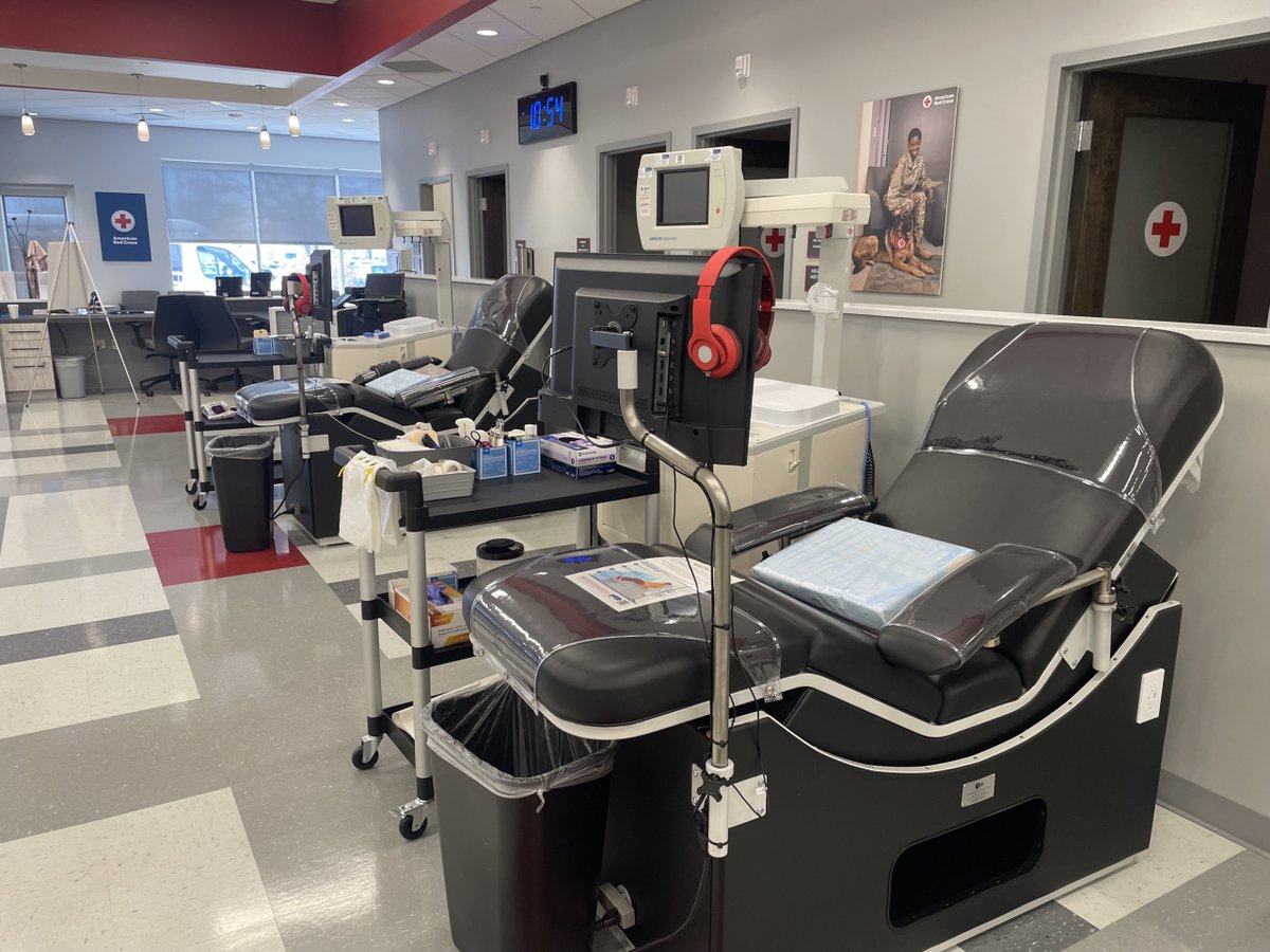 Kathy Chang/The Sun The American Red Cross cut the ribbon on its fourth donation center, located in Delran, on March 11, with state Sen. Troy Singleton, Assemblyman Roy Frieman, donors and Red Cross volunteers and employees on hand.
southjersey.media/featured/new-r…