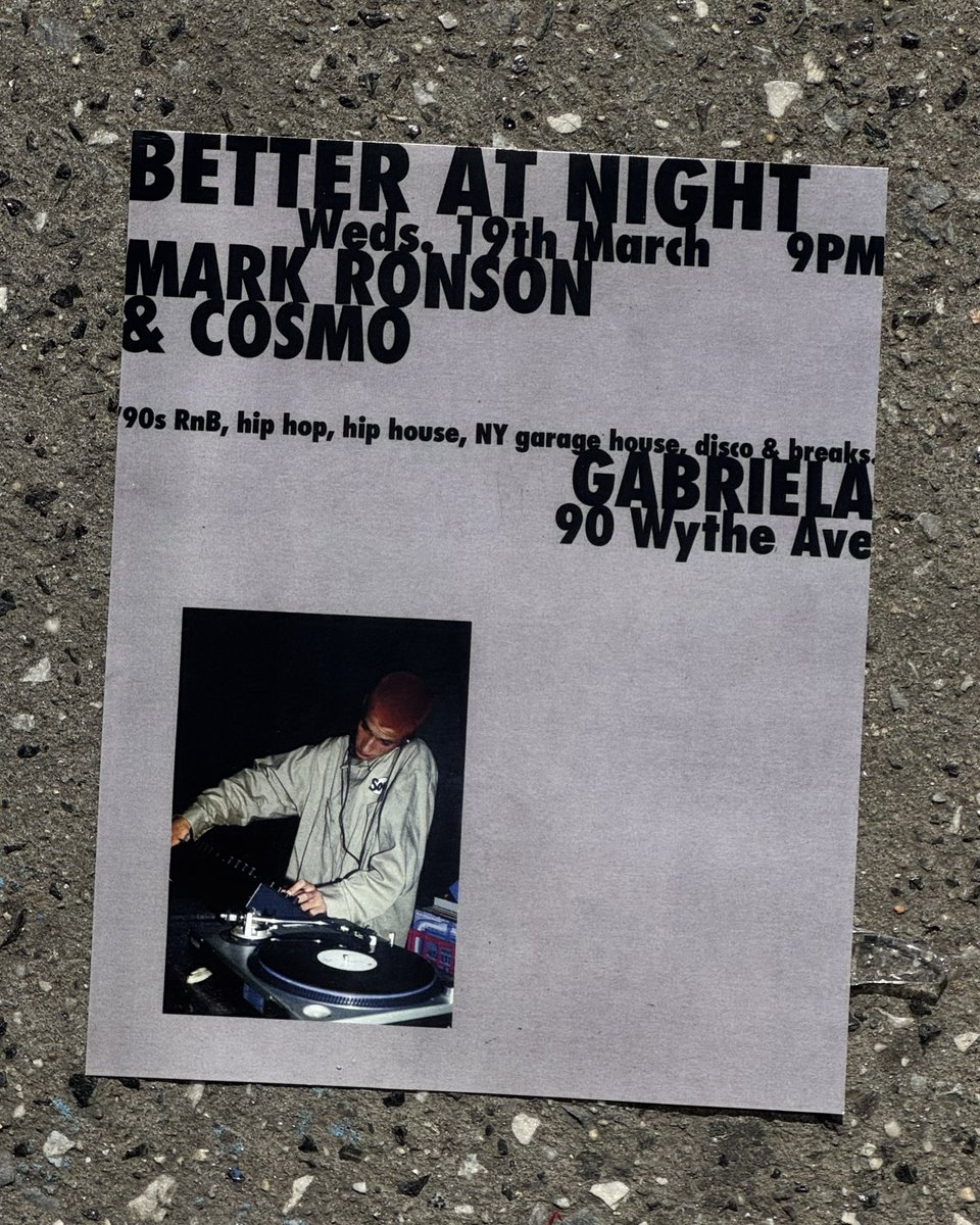See you tonight