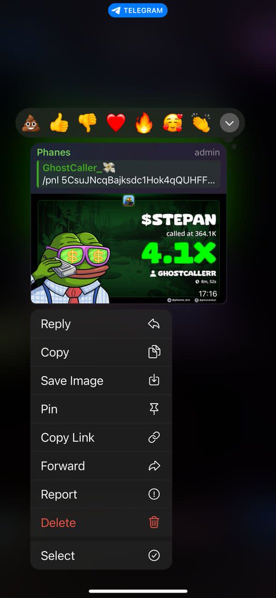 GhostCallerr_'s tweet photo. 4.1x up from my call on $STEPAN
Called on my private tg 
CA;

5CsuJNcqBajksdc1Hok4qQUHFFEynYAhKVp4j8Zpump https://t.co/s0qpTp6CtM