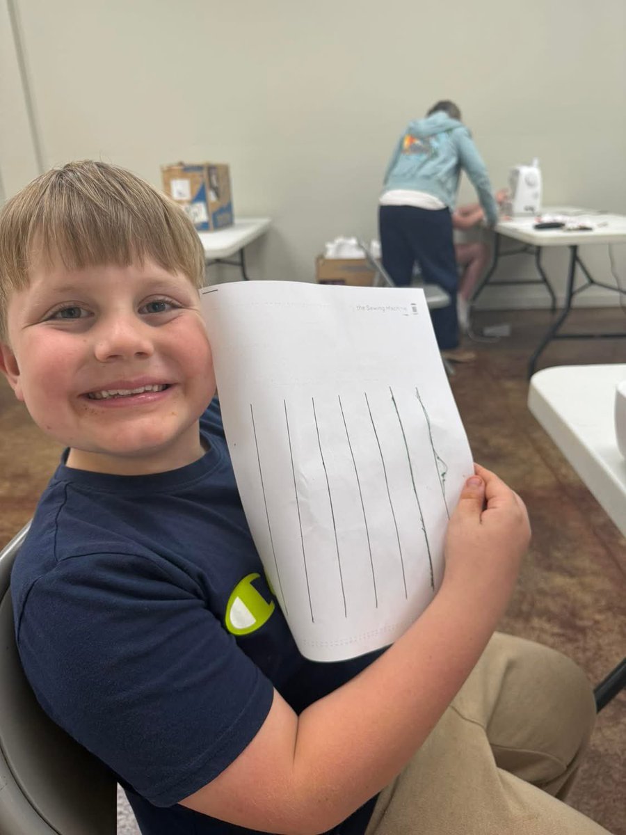 CalhounCoExt's tweet image. We had some new members join our beginner sewing class! 
They had so much fun today.
If you or anyone you know is interested in joining the Calhoun county 4-H program, call our office at 662-412-3177. #MS4H