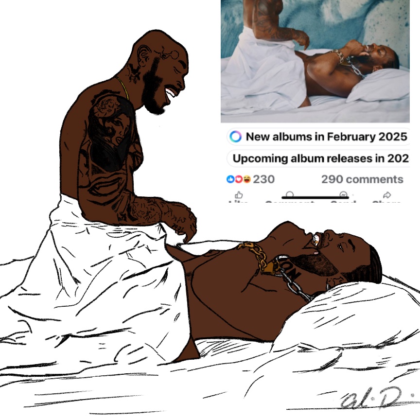 SexWithYourMind's tweet photo. I'm really skilling up on tattoos and I’m loving it. I'm grateful to evolve as a (digital) visual artist. I'm not where I once was but definitely not where I used to be!
 Sn: I’m gonna work on his muse’s chest some more. I got in my head.

#WIPArt 
“Grip”
Muse: @serpentwithfeet https://t.co/chUtyZUKBy