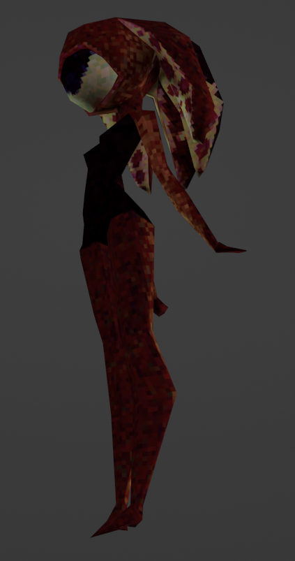 hardlyworking_g's tweet image. some updates on the model, with rigging. hopefully she'll make it into the game someday..