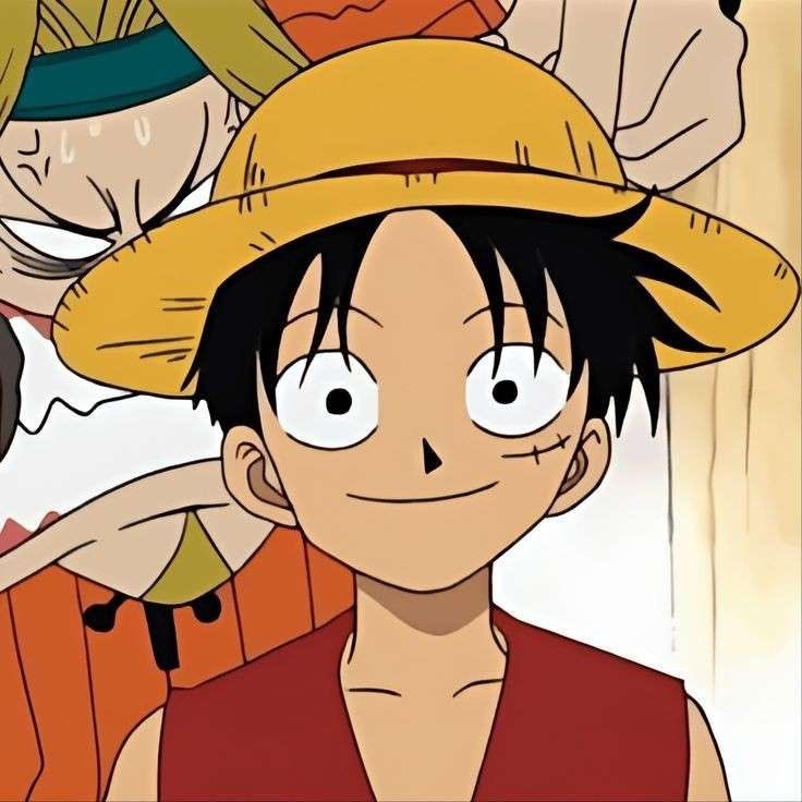 im such a big fan of first episode luffy cuz he looks like this the whole time
