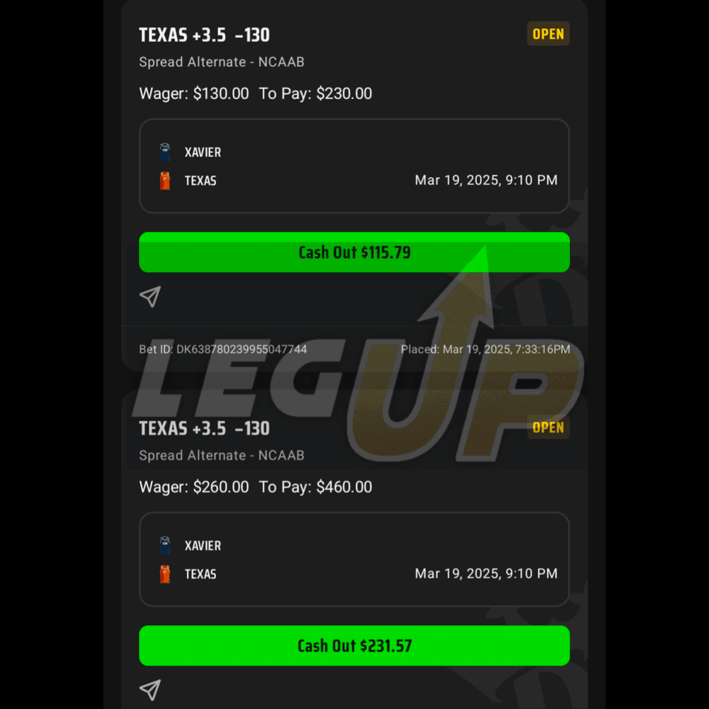 Leg Up Picks tweet media