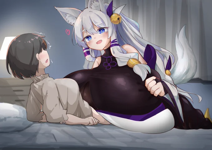 Skeb依頼を受けて、バーチャルお姉ちゃんを描かせていただきました!ありがとうございました! 