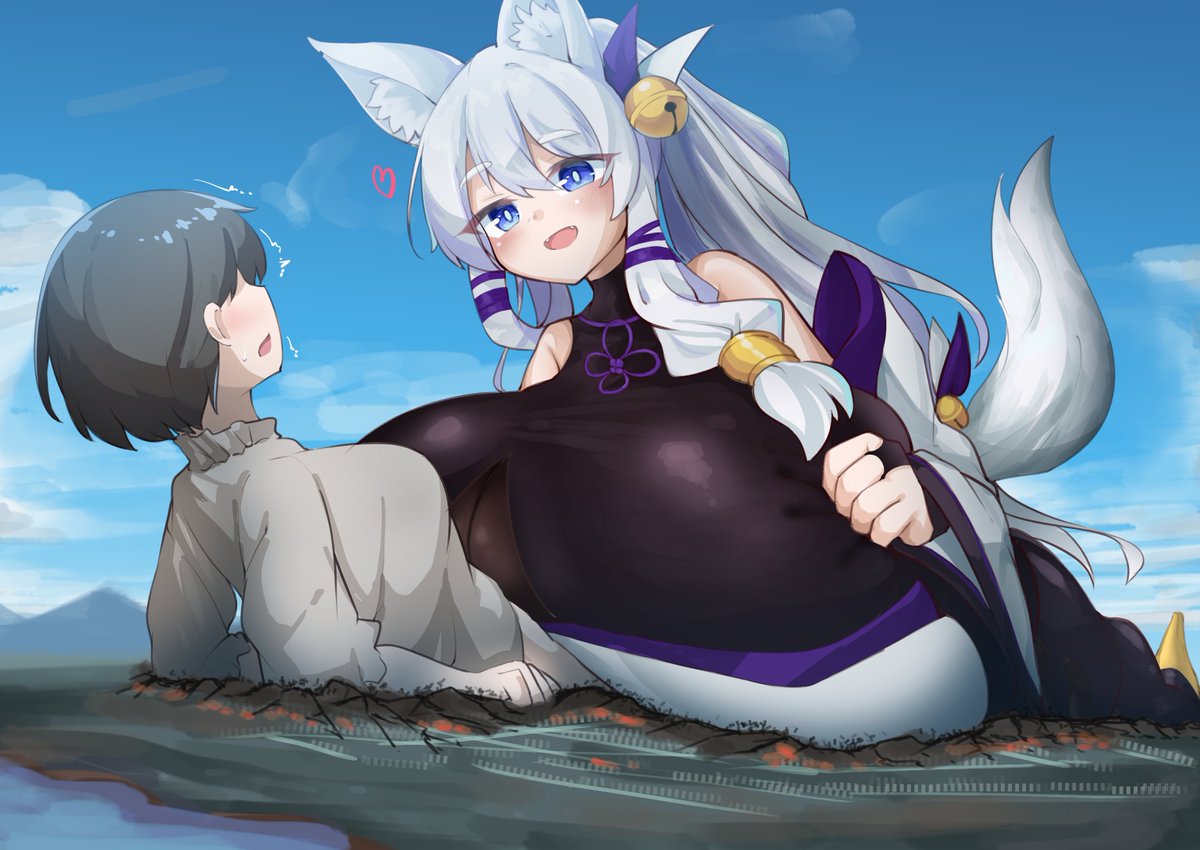 Skeb依頼を受けて、バーチャルお姉ちゃんを描かせていただきました!ありがとうございました! 