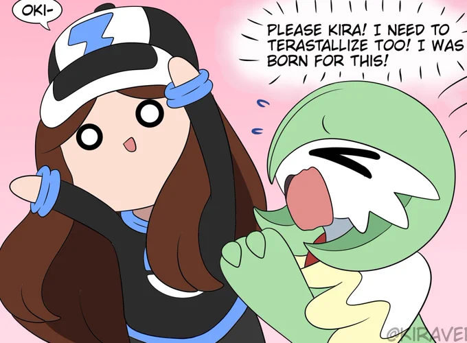 it's always so much fun giving unique personalities and backstories for the Pokémon I catch 