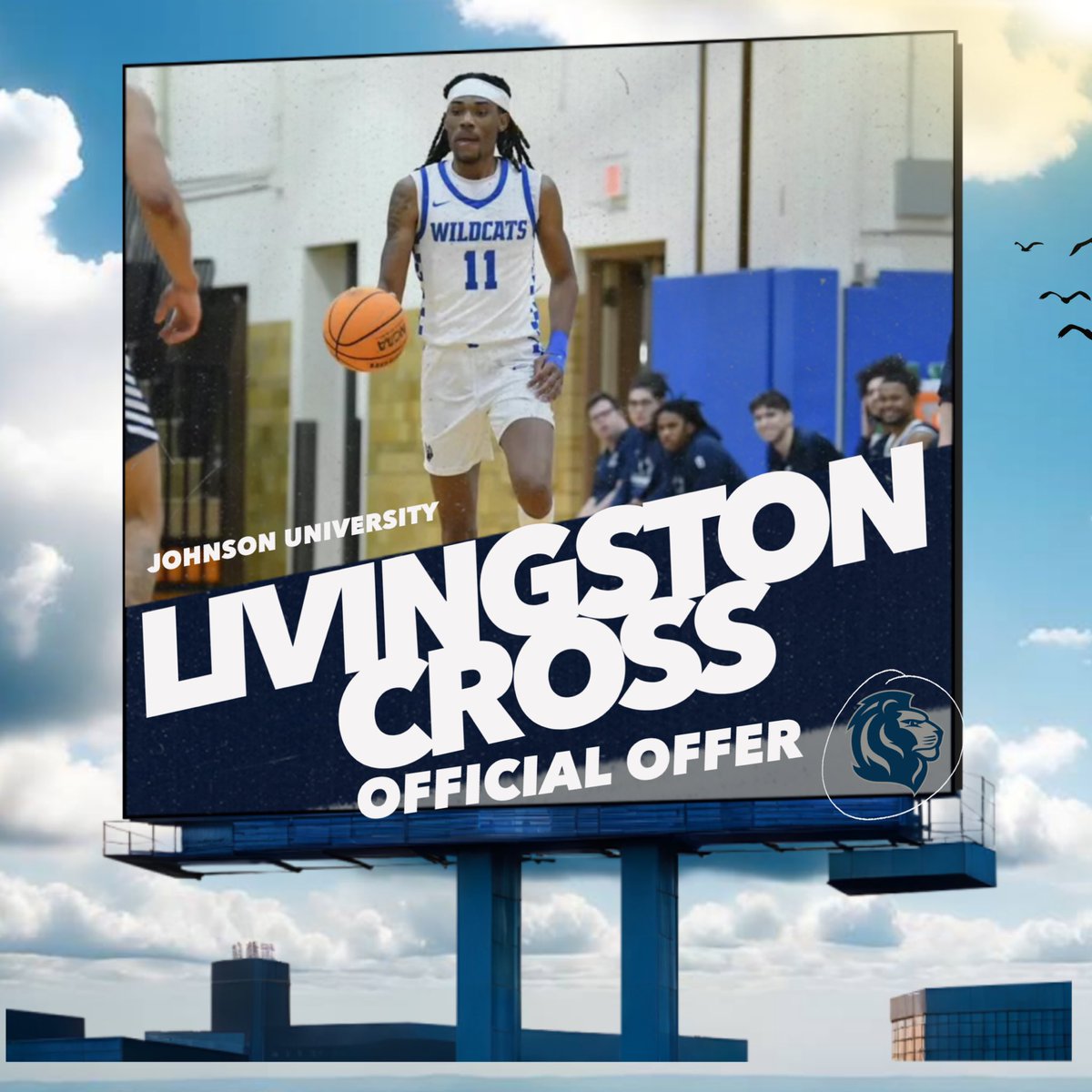 livcross_'s tweet photo. Blessed to receive an offer from Johnson University! 

@CoachSharp24 @JUBasketball https://t.co/vueR6geFOm