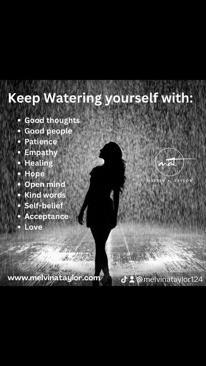 MelvinATaylor's tweet photo. Take a moment to check in with your thoughts. If they're not helping you, choose to redirect them. Nourish your mind with positivity and watch how it shifts your path. ✨✨ https://t.co/ZVWCX9Qd1I