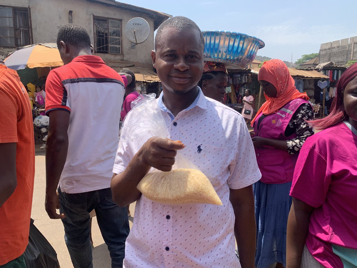 UndisputedReg's tweet image. Ramadan Promotion [Rice Truck] with @AfrimoneySL at 📍Jui