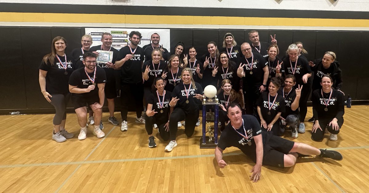 Congrats Stafford Intermediate on winning the Stafford PTO 🏐Volleyball Tournament! <a href="/StaffordTwpEd/">Stafford Schools</a> <a href="/Stafford_INT/">Hope Zaun</a> <a href="/KrDucker/">Kristin Ducker</a> <a href="/StaffordTwpEA/">Stafford Township Education Association</a>