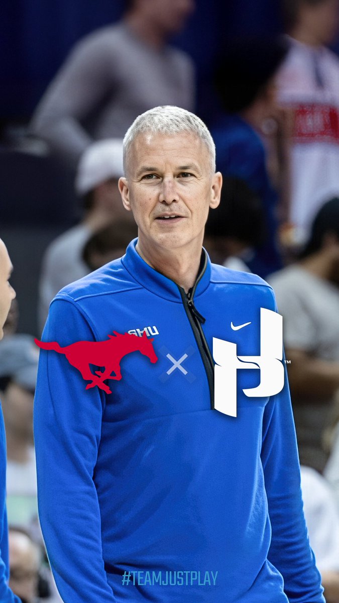 Pony up!!!

Excited to get to work with <a href="/Coach_Enfield/">Coach Andy Enfield</a> &amp; <a href="/SMUBasketball/">SMU Basketball</a> 🙌🏽

#PonyUp x #TeamJustPlay