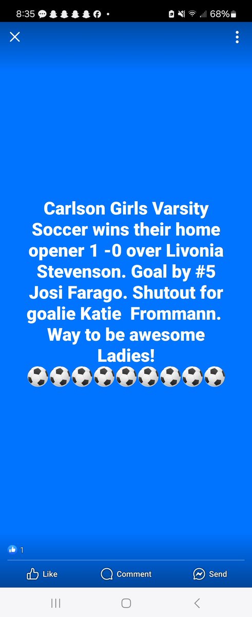 #MarauderPride💙⚽️💙⚽️💙