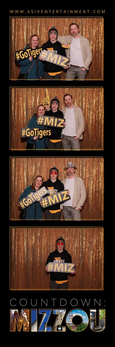 We’re out at <a href="/mizzou/">Mizzou</a> this evening to welcome new students to #countdownmizzou with the Diamond Photo Booth 🐅