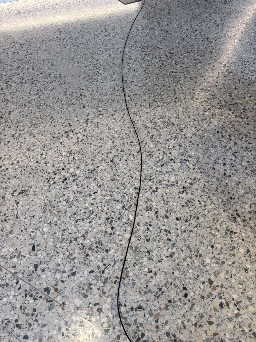 When you see a cable on the ground, do you step over or step on?