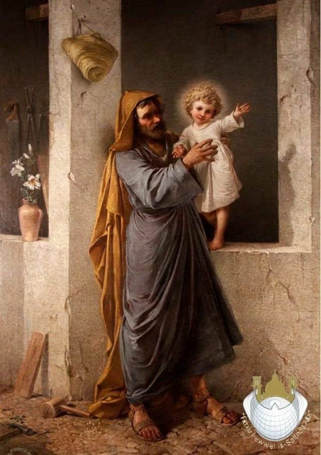 St Joseph and Jesus🥹🥹