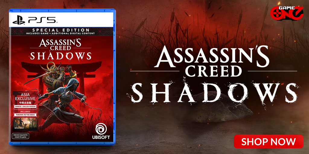 gameoneph's tweet image. AVAILABLE NOW: Assassin’s Creed Shadows

Experience the intertwined fates of Naoe, a skilled Iga shinobi, and Yasuke, the legendary samurai in Assassin’s Creed Shadows.

🛒Shop Now: bit.ly/3IEYizO

#availblenow #assassinscreedshadows #assassinscreed #ubisoft #gameoneph