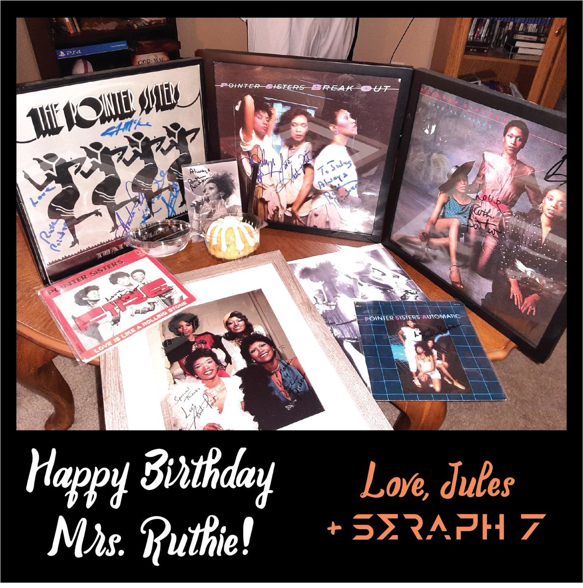 Thinking of #RuthPointer of #ThePointerSisters on her birthday! Rocking out to "Waiting on You" - a banger she wrote that Jules hopes she sings live one day!  youtube.com/watch?v=DTNjDm…
You are loved, Ms. Ruthie!
#Legend #Icon #BlackExcellence